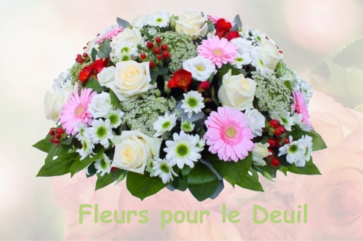 fleurs deuil FAUX-VILLECERF
